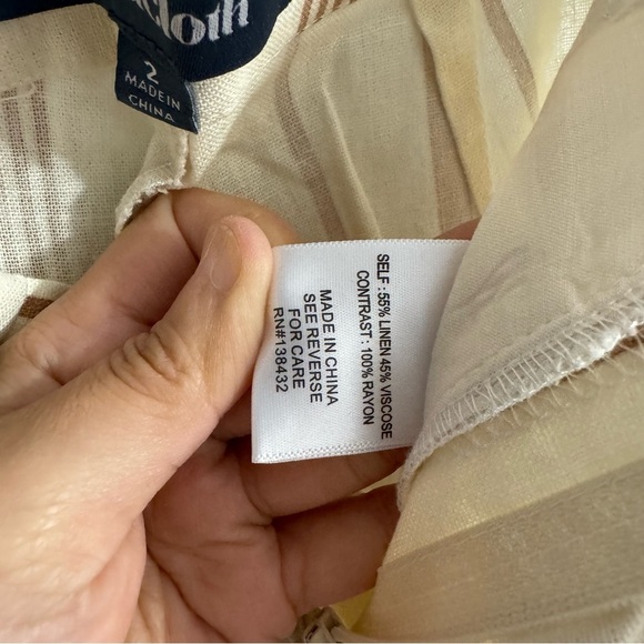 ModCloth Linen Pants Size 2 - Picture 5 of 11